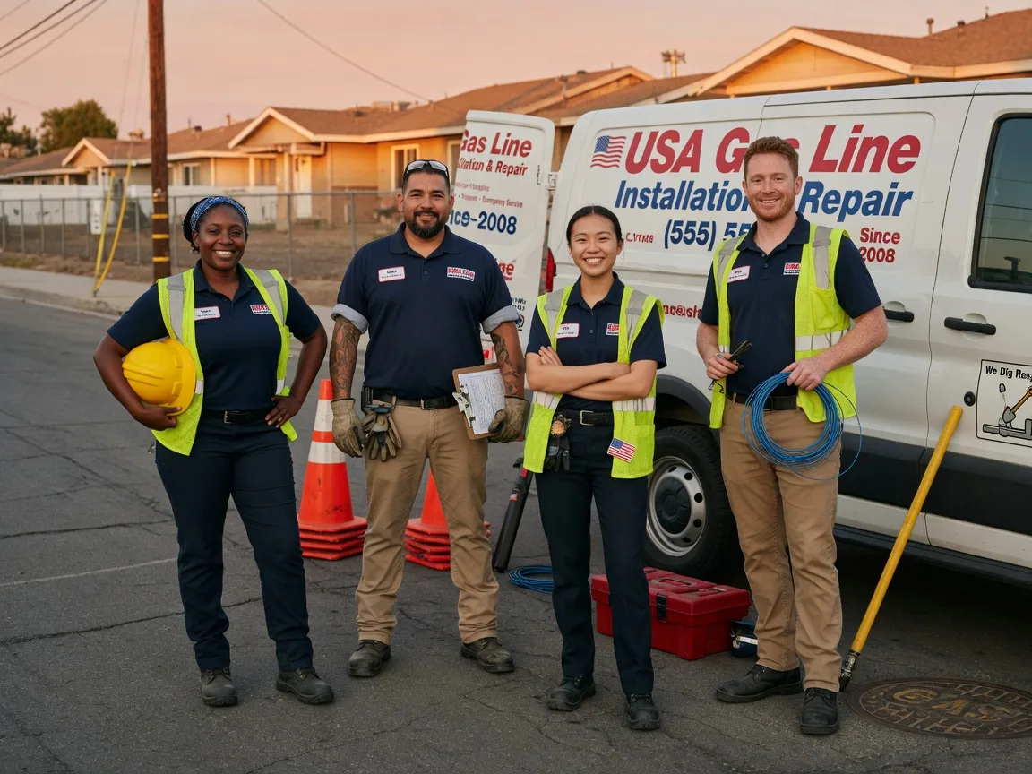 Gas Line Installation company in Aurora, UT